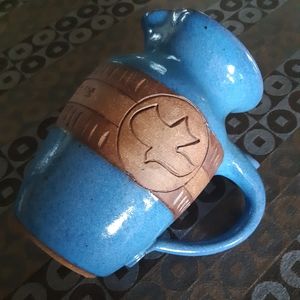 Christian Pottery Pitcher